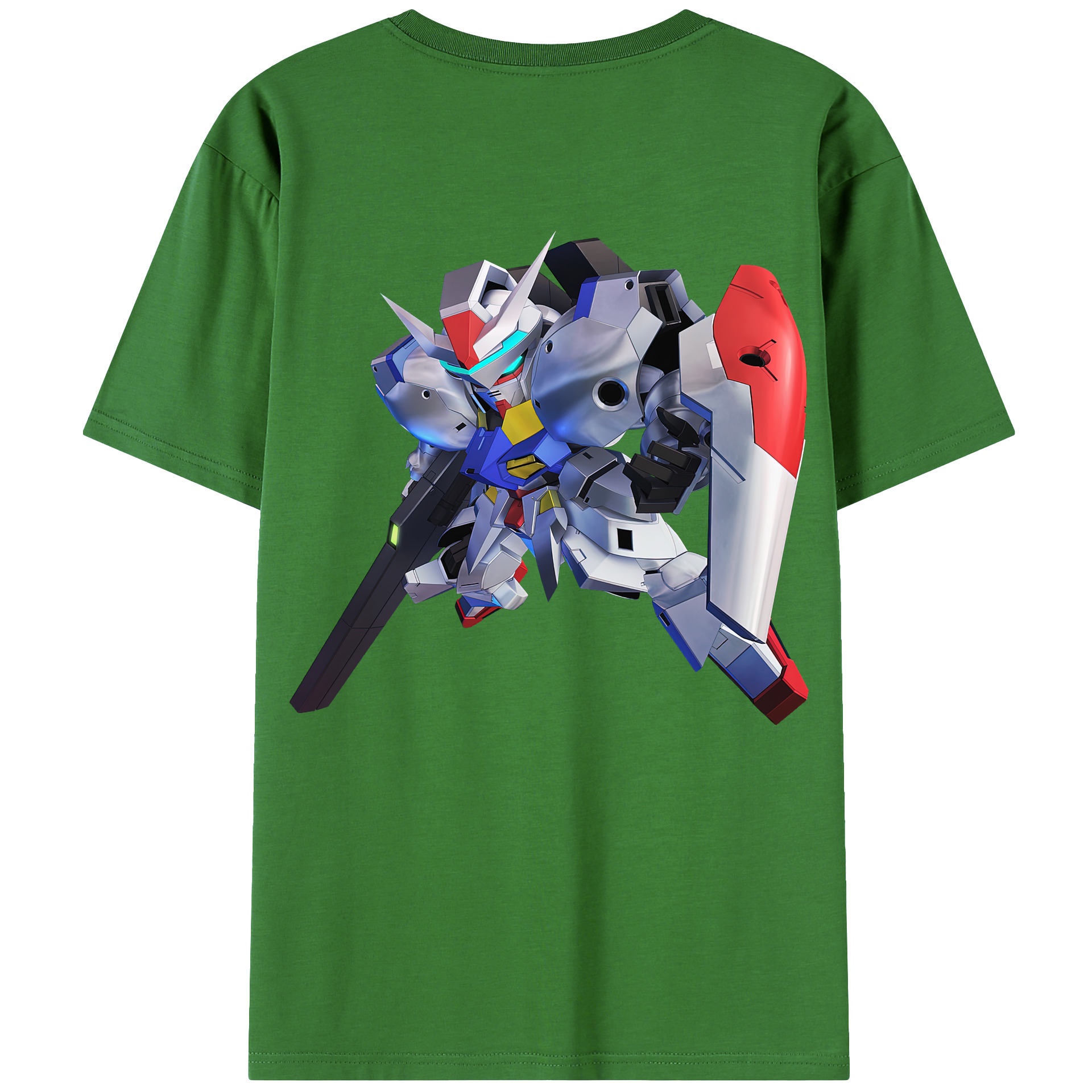 （画像用） 機動戦士ガンダム Mobile Suit Gundam レディース半袖Tシャツ(バックプリント)